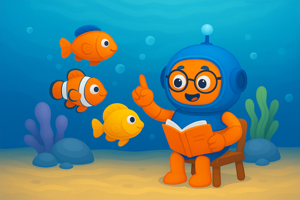Gamified learning experience introducing kids to artificial intelligence